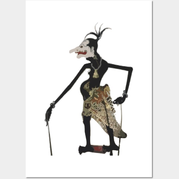 petruk puppet java Wall Art by seletex